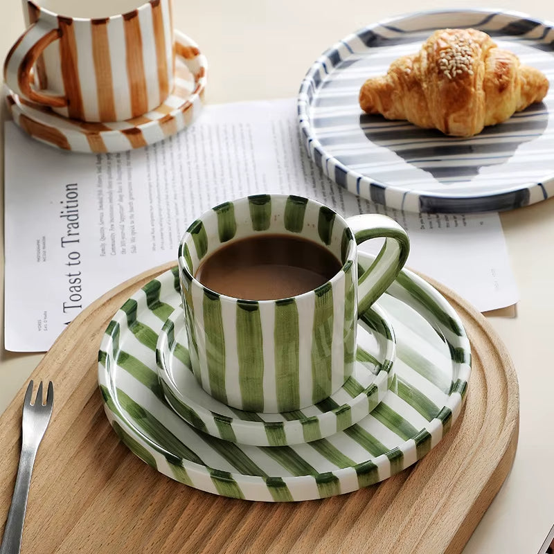 Stripe Servies Set