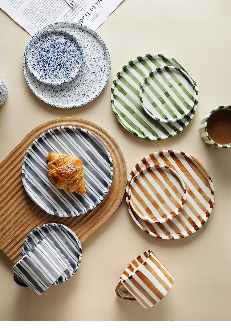 Stripe Servies Set