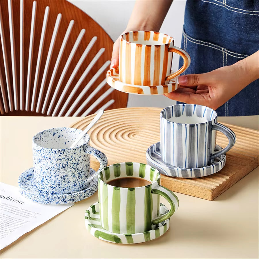 Stripe Servies Set