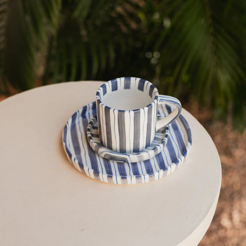 Stripe Servies Set