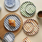 Stripe Servies Set