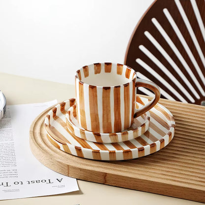 Stripe Servies Set